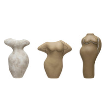 Load image into Gallery viewer, Terracotta Body Vases Set of 3

